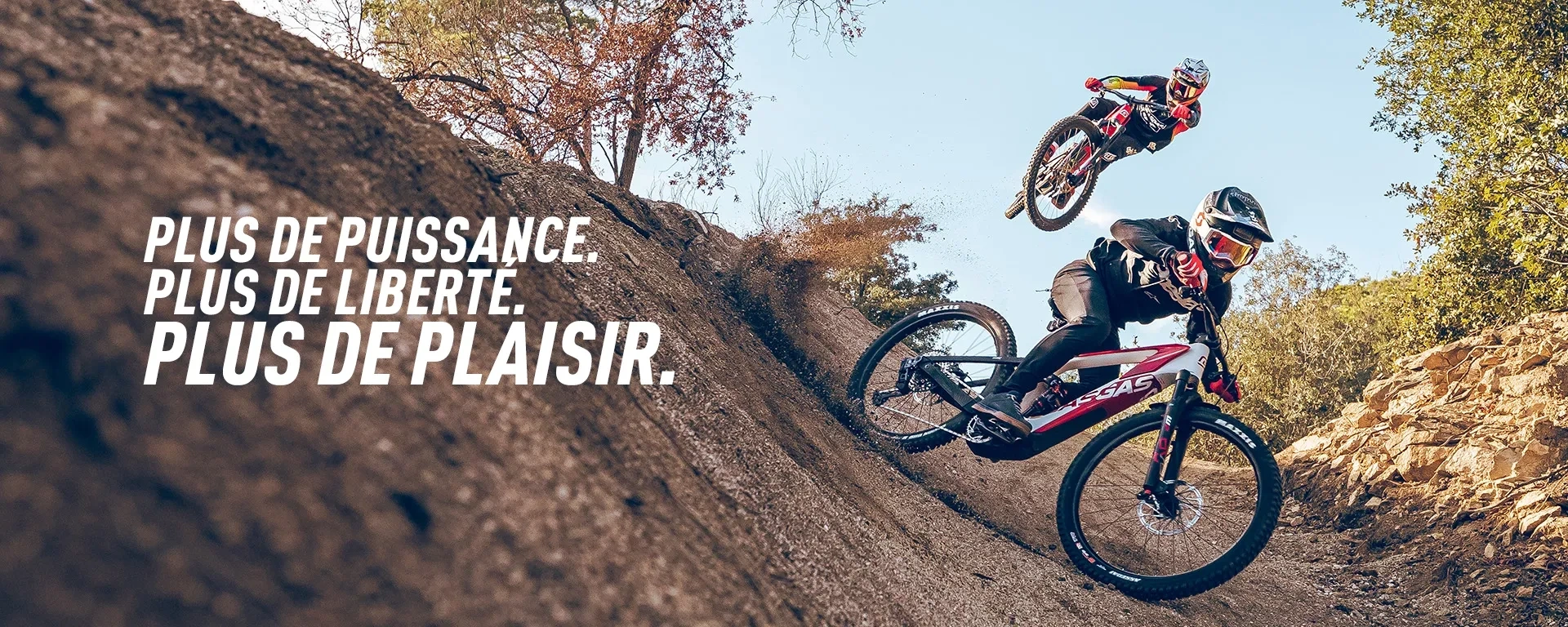 Plus de puissance. Plus de liberté. Plus de plaisir. alt