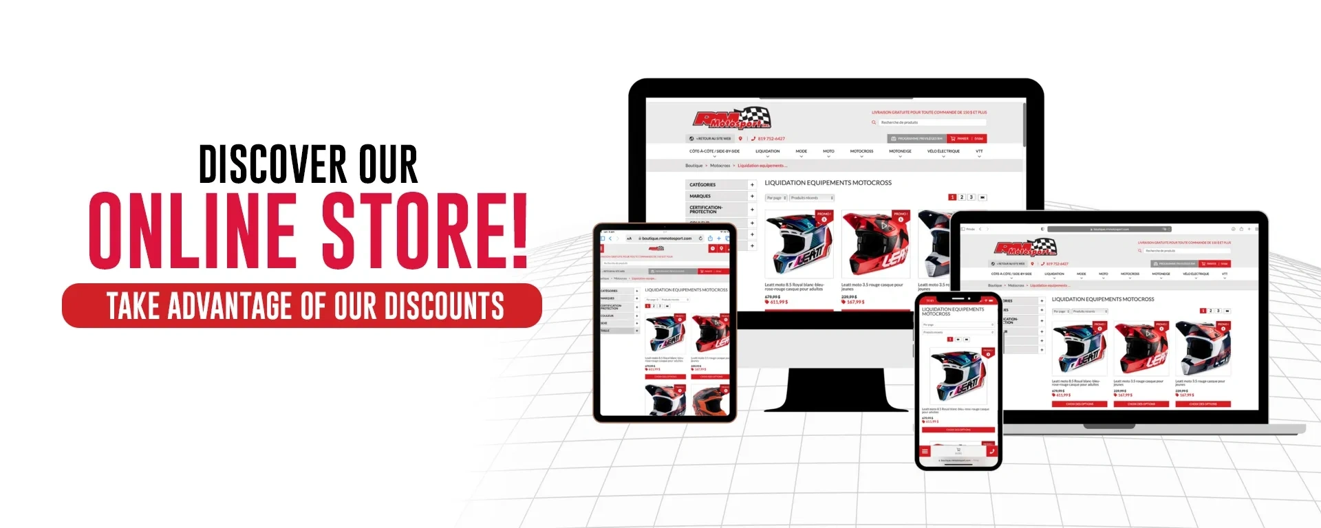Discover ou Online Store! alt
