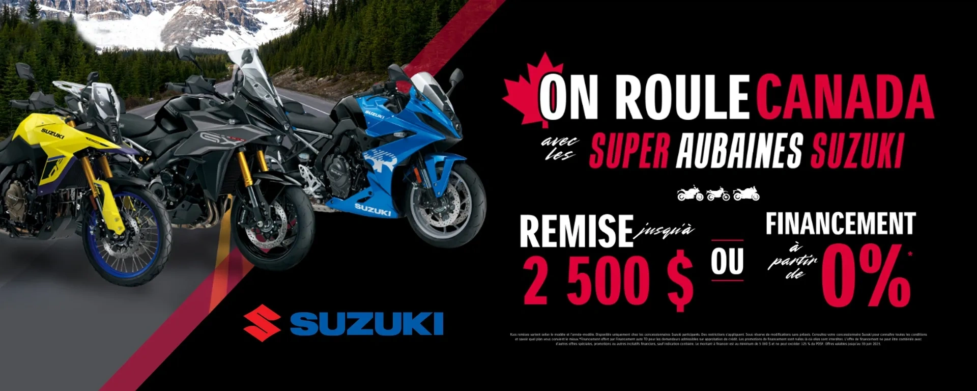 On Roule Canada - Super Aubaines Suzuki alt