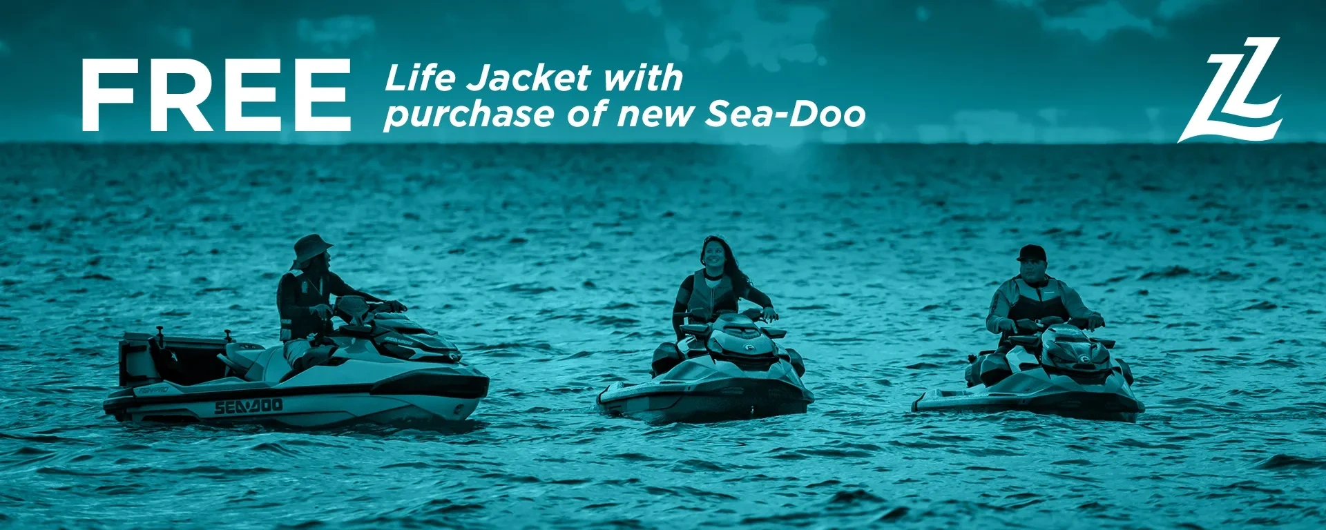 FREE Life Jacket with purchase of new Sea-Doo alt
