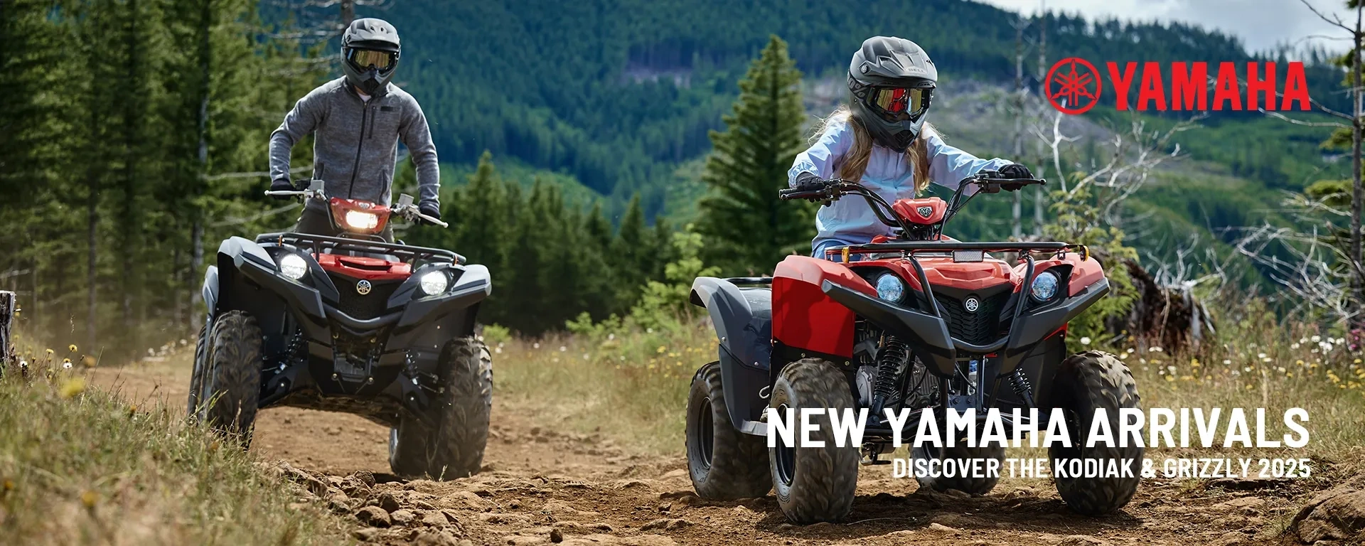 New yamaha arrivals Discover the kodiak & grizzly 2025 alt