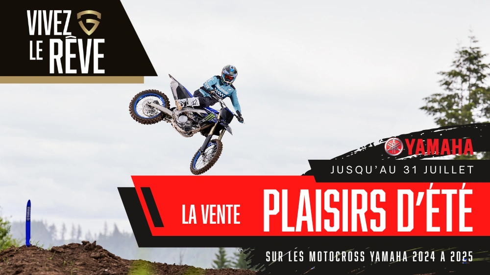 La vente PLAISIRS D'ÉTÉ - Motocross Yamaha alt
