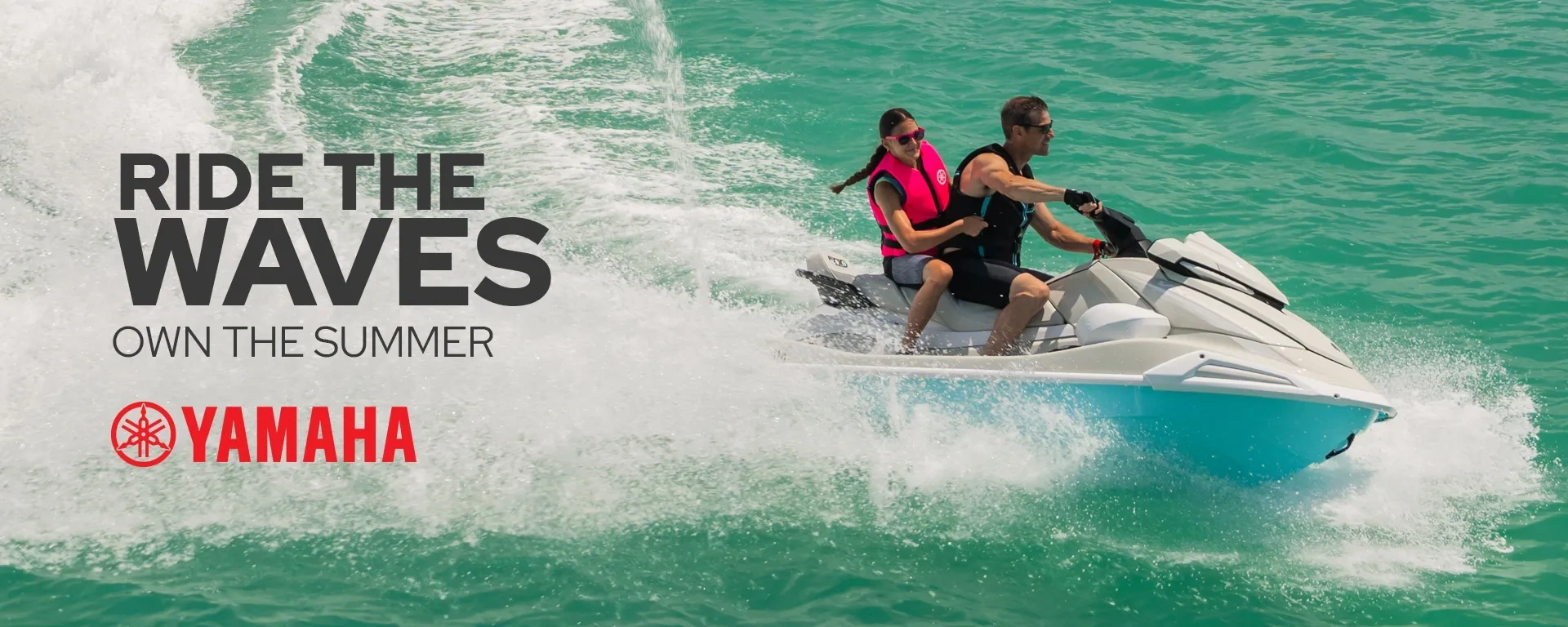 Ride the waves. Own the summer alt