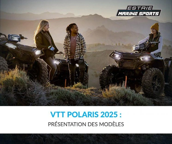 VTT Polaris 2025 : présentation des modèles alt