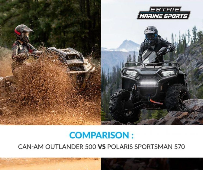 Polaris Sportsman 570 2025 vs. Can-Am Outlander 500 2025: which one to choose? alt