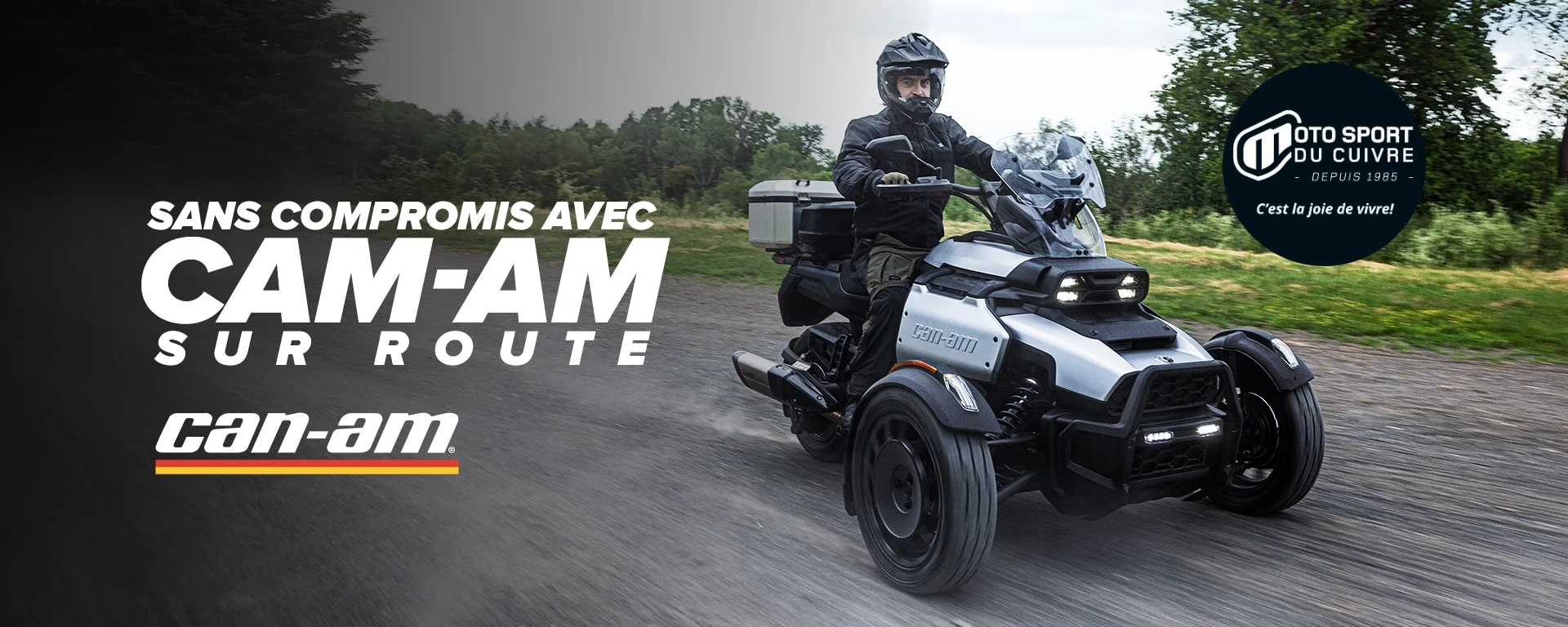 Can-Am sur route alt