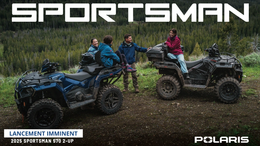 Nouvelle gamme de VTT 2 places Polaris Sportsman 570 2025 alt