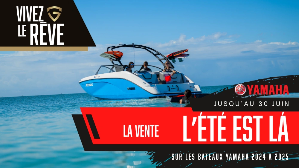 L'été est là - Bateaux Yamaha alt