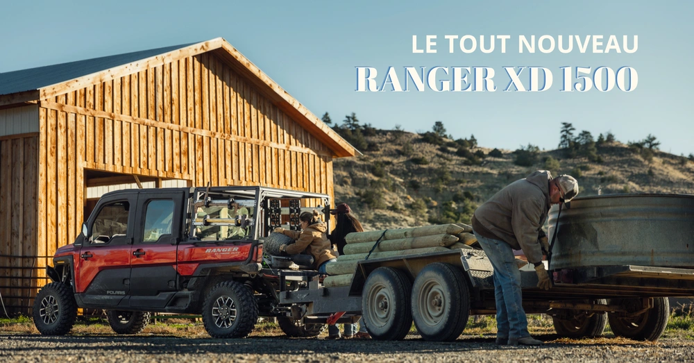 Découvrez le Polaris RANGER XD 1500 chez RM Motosport à Victoriaville - Le Ranger pour les Tâches les Plus Exigeantes alt