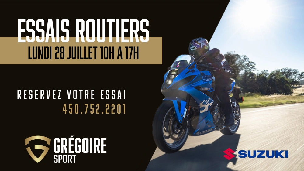 Essais routiers Suzuki alt