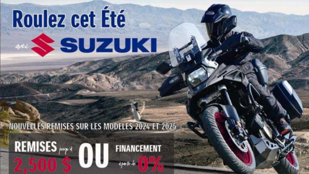 Événement Roulez avec Suzuki cet été alt