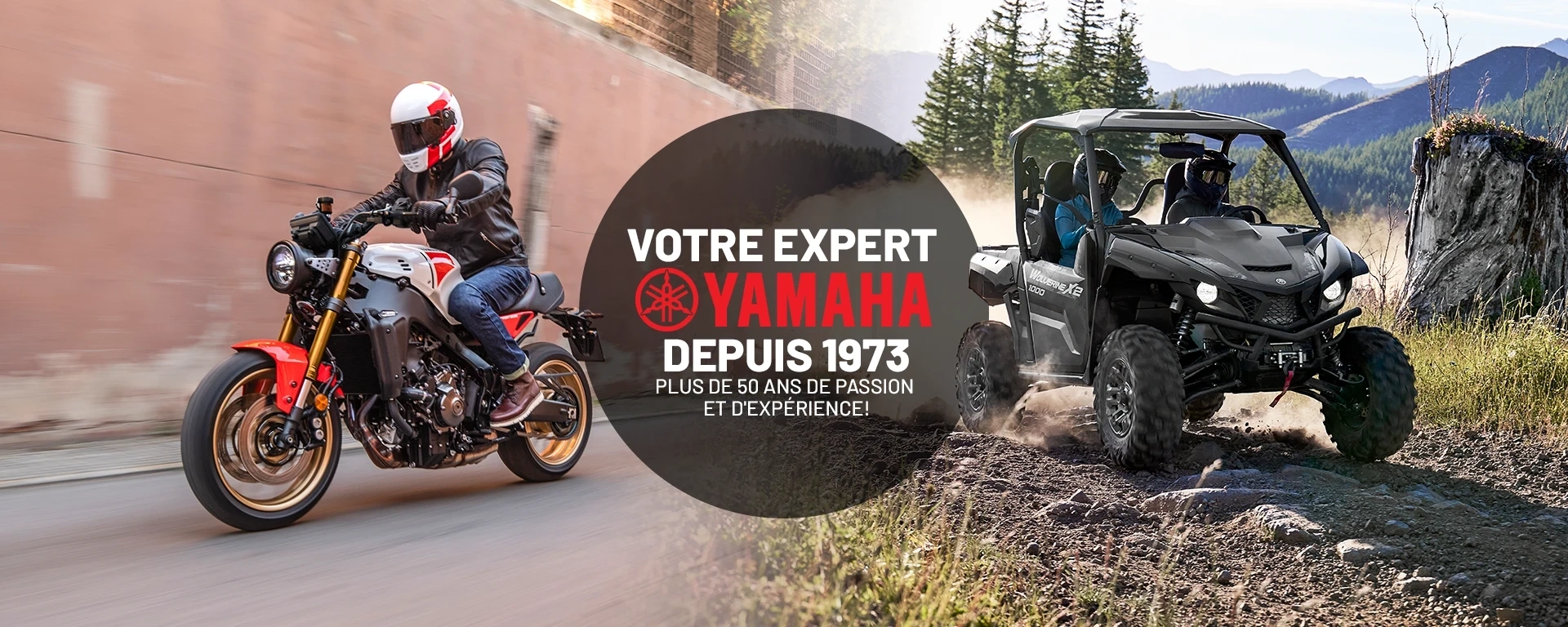 Votre expert Yamaha depuis 1973 plus de 50 ans de passion et d'expérience! alt