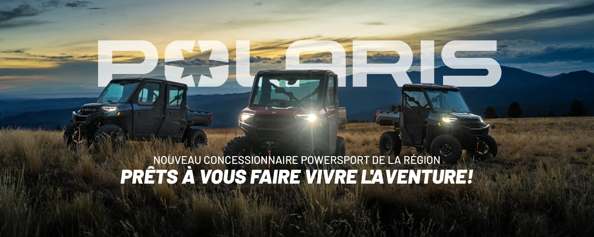Nouveau concessionnaire powersport de la région prêts à vous faire vivre l'aventure! alt