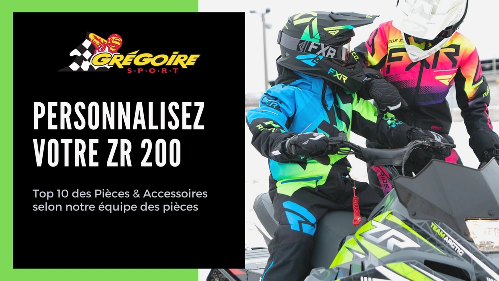 Top 10 des accessoires pour un ZR 200 alt