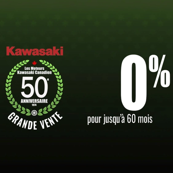 OFFRES DE FINANCEMENT KAWASAKI – ÉTÉ 2025 alt