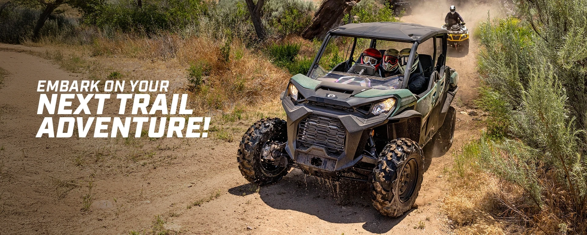 Embark on your next trail adventure! alt