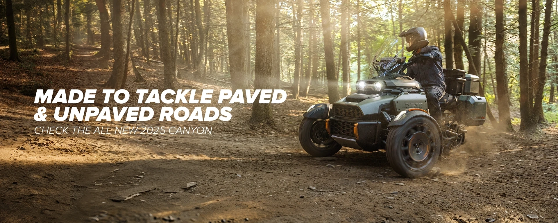 made to tackle paved & unpaved roads check the all new 2025 canyon alt