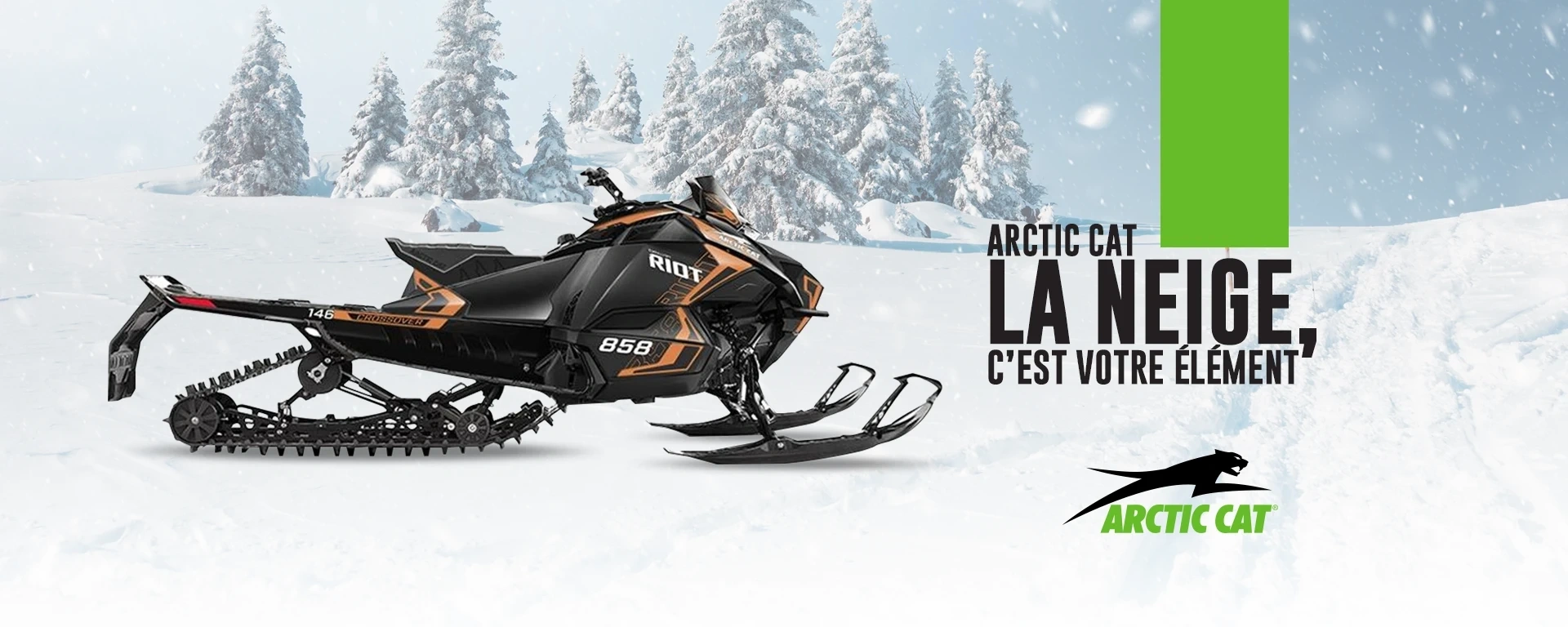 Arctic Cat La neige c’est votre élément alt
