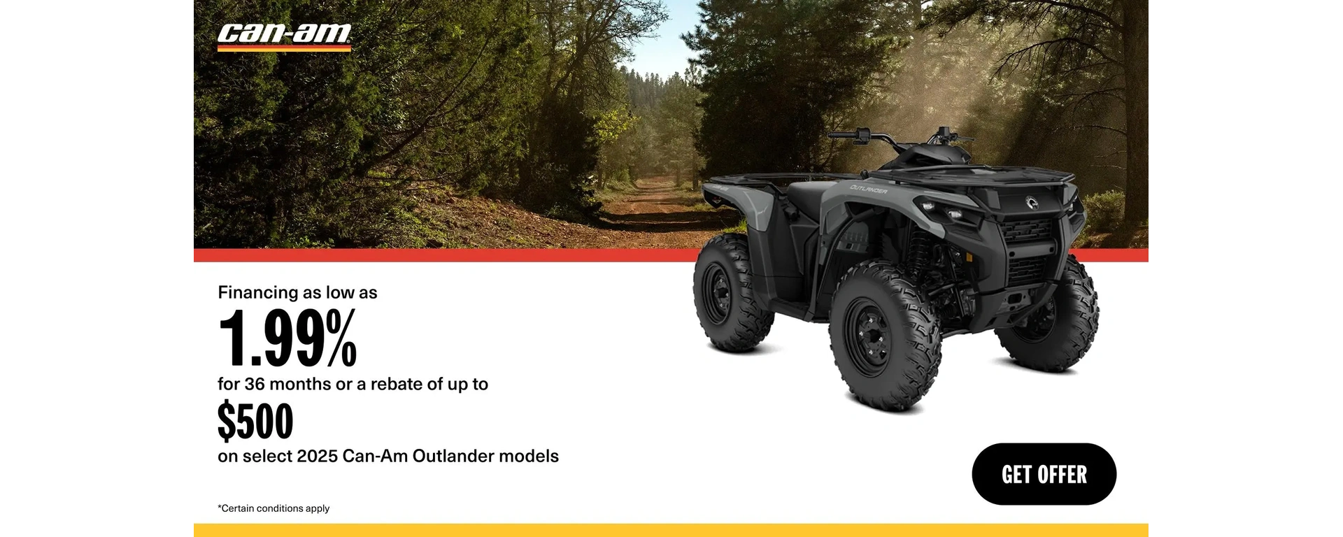 2025 Outlander Rebate alt