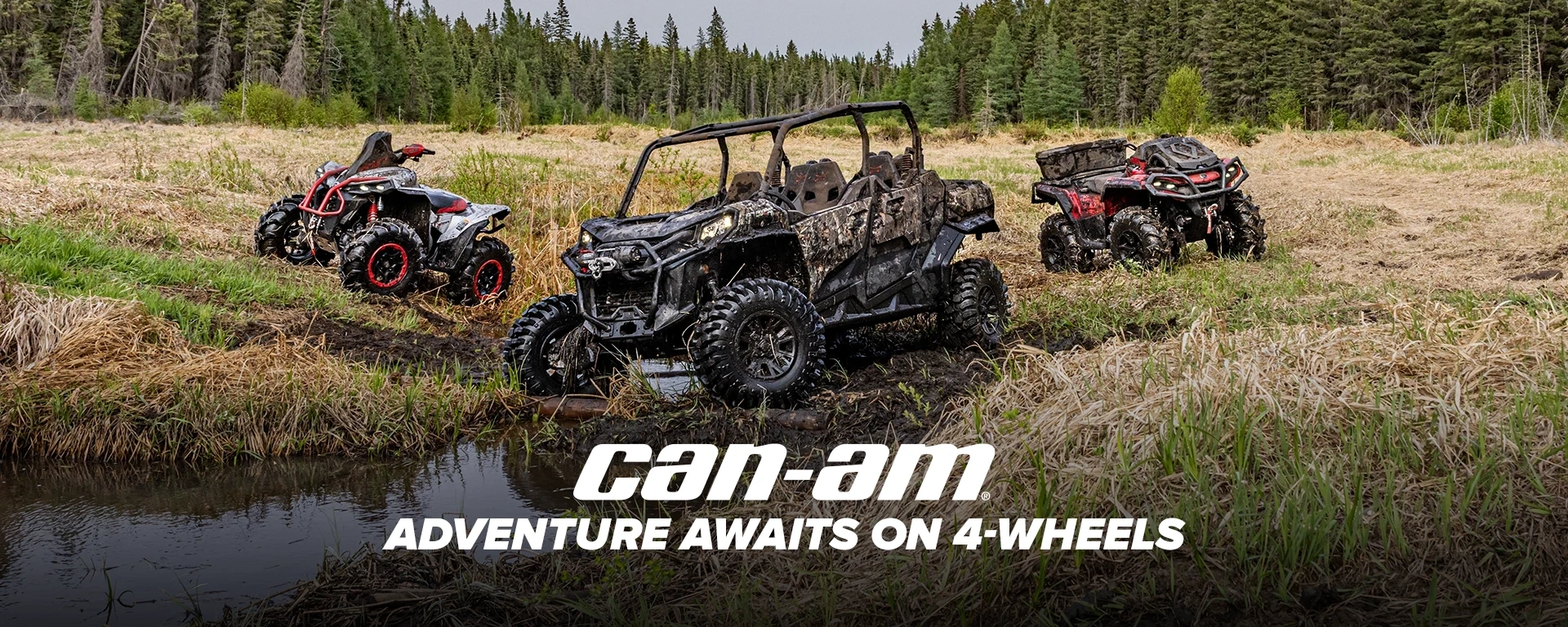 Can-AM - Adventure awaits on 4-wheels alt
