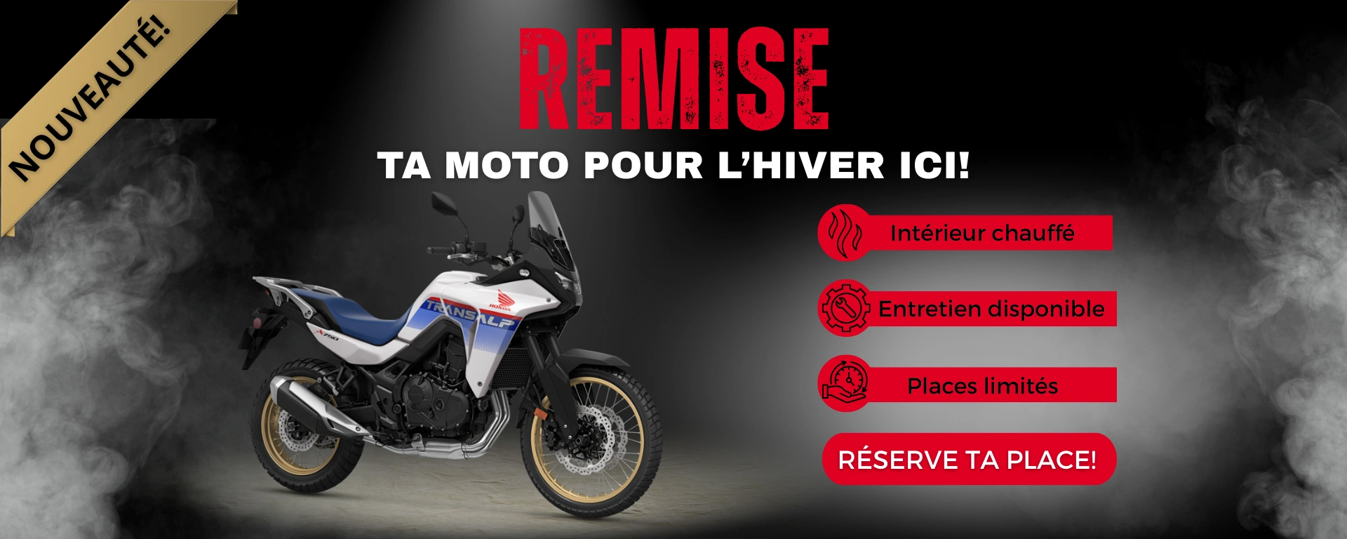 Remise ta moto chez RM Motosport à Victoriaville! alt
