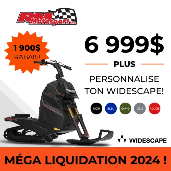 Widescape WS250 | MÉGA Liquidation 2024 | 6 999$ seulement! alt
