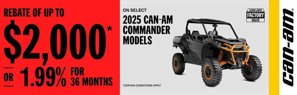 2025 CAN-AM COMMANDER MODELS alt