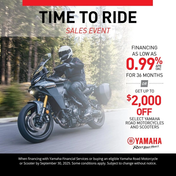 pecial Offers on Yamaha Motorcycles – TIME TO RIDE alt