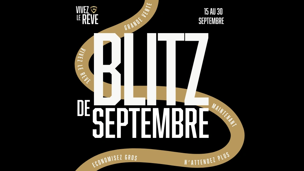 Promo Blitz de Septembre - Grégoire Sport alt