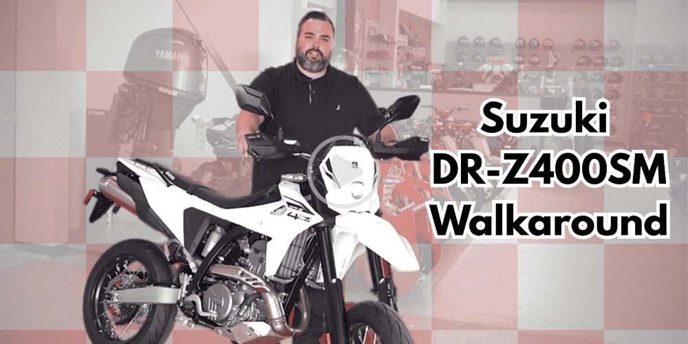 Suzuki DR-Z400SM Walkaround: The Dual-Sport Motorcycle Built for Street & Trail alt