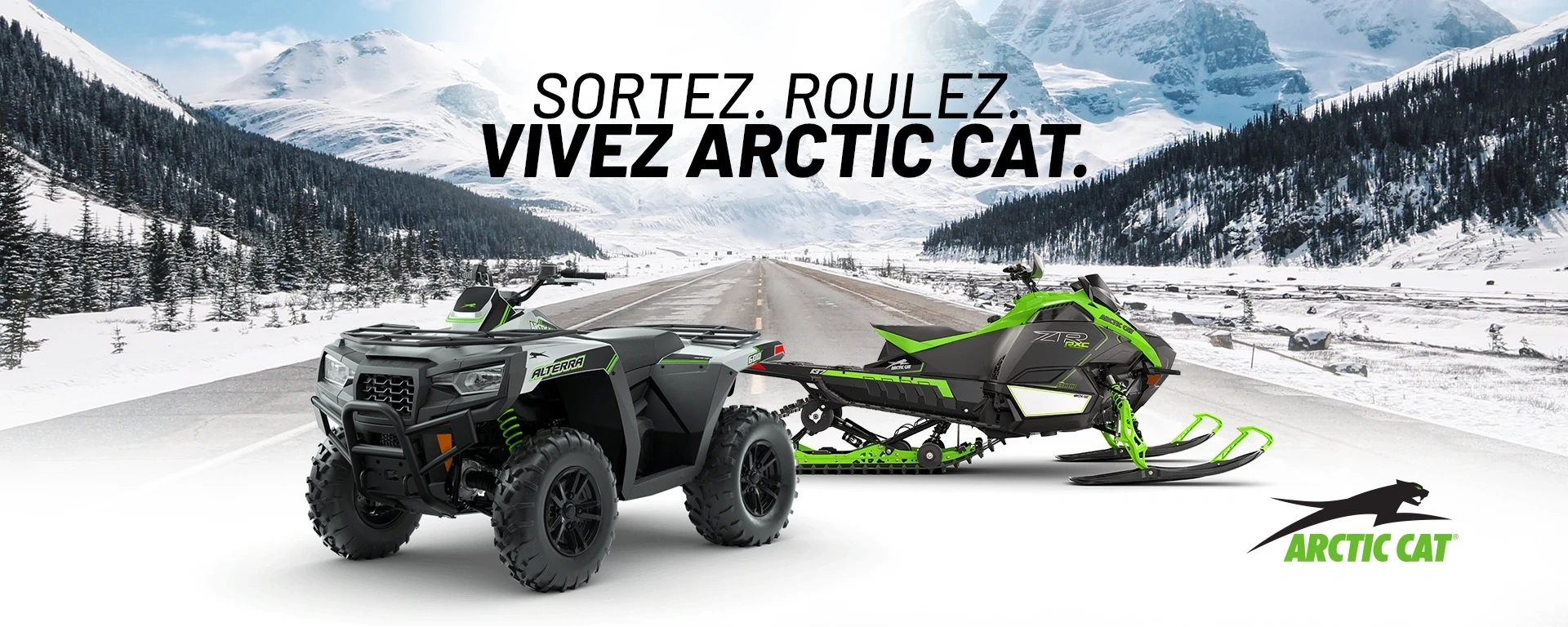 Sortez. Roulez. Vivez Arctic Cat. alt