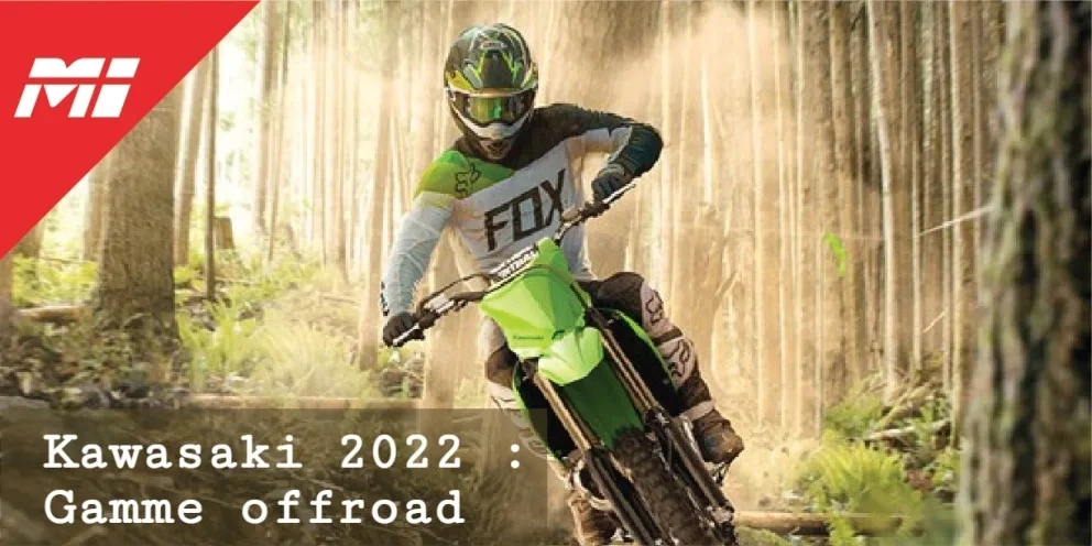 Gamme offroad Kawasaki 2022 alt