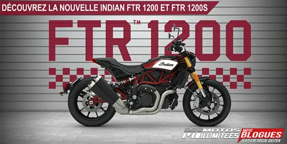 Indian FTR 1200 2019 : aperçu | Motos Illimitées alt