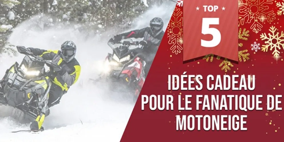 Top 5 idées cadeau pour amateur de motoneige | Motos Illimitées alt