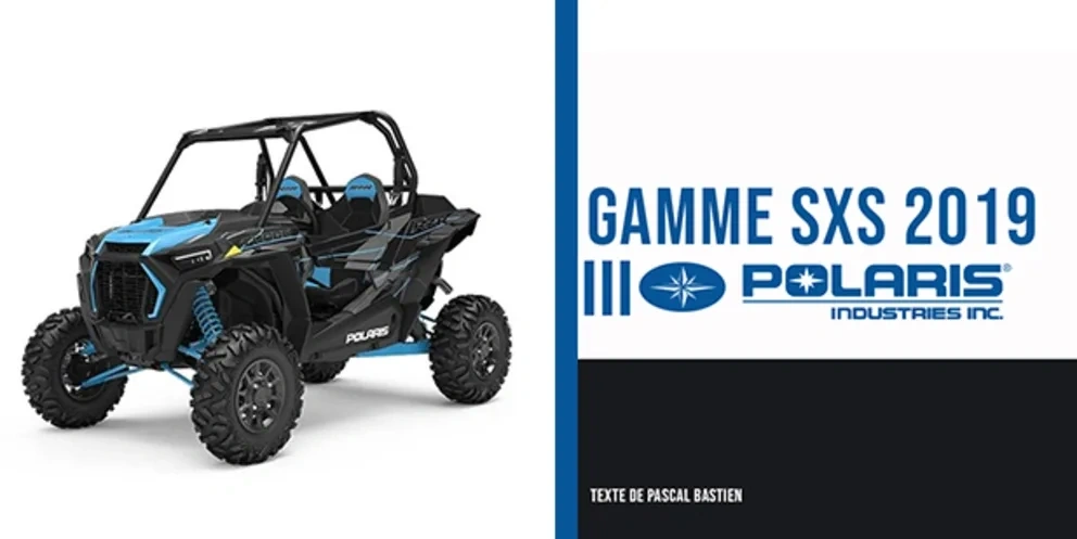 Polaris 2019 : gamme de véhicules côte-à-côte alt