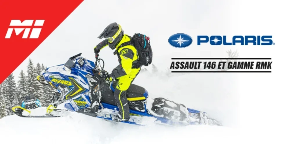 Polaris Snowcheck 2021 Assault 146 et gamme RMK alt