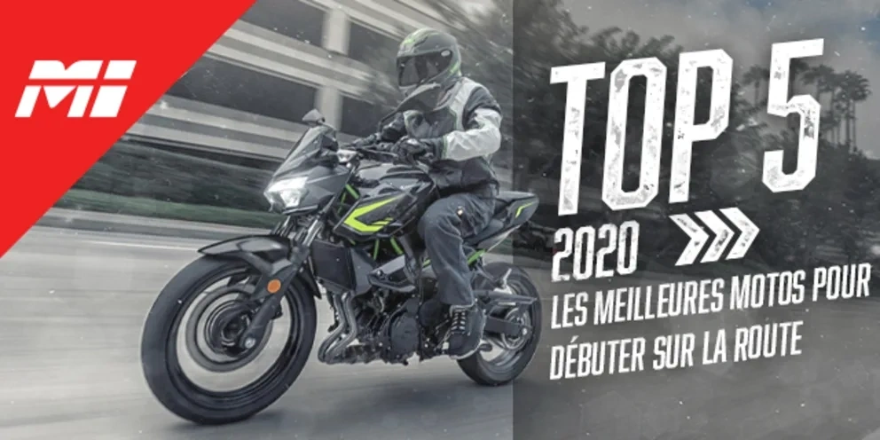 Top 5 2020: les meilleures motos pour débuter sur la route alt