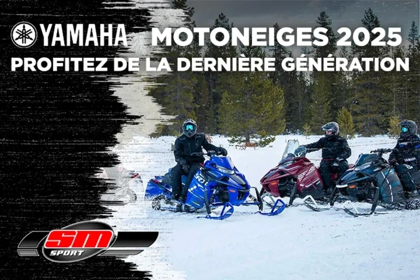 Motoneiges Yamaha 2025 : profitez de la dernière génération alt