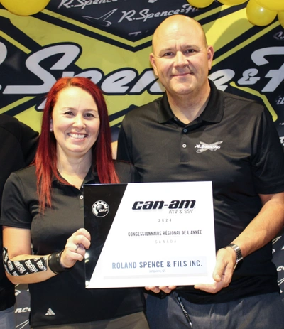 Alain Spence et Natacha Spence alt