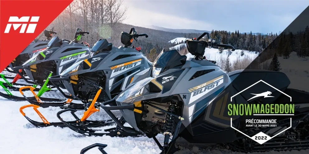 Nouveautés : Arctic Cat 2022 – gamme motoneiges 60e anniversaire alt