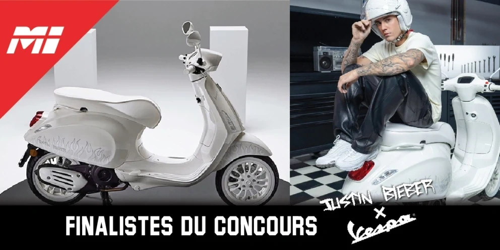 FINALISTES DU CONCOURS «Gagne ton scooter VESPA x Justin Bieber alt