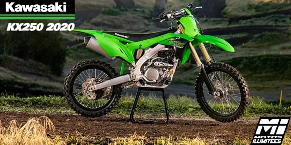 Kawasaki KX250 2020 : aperçu alt