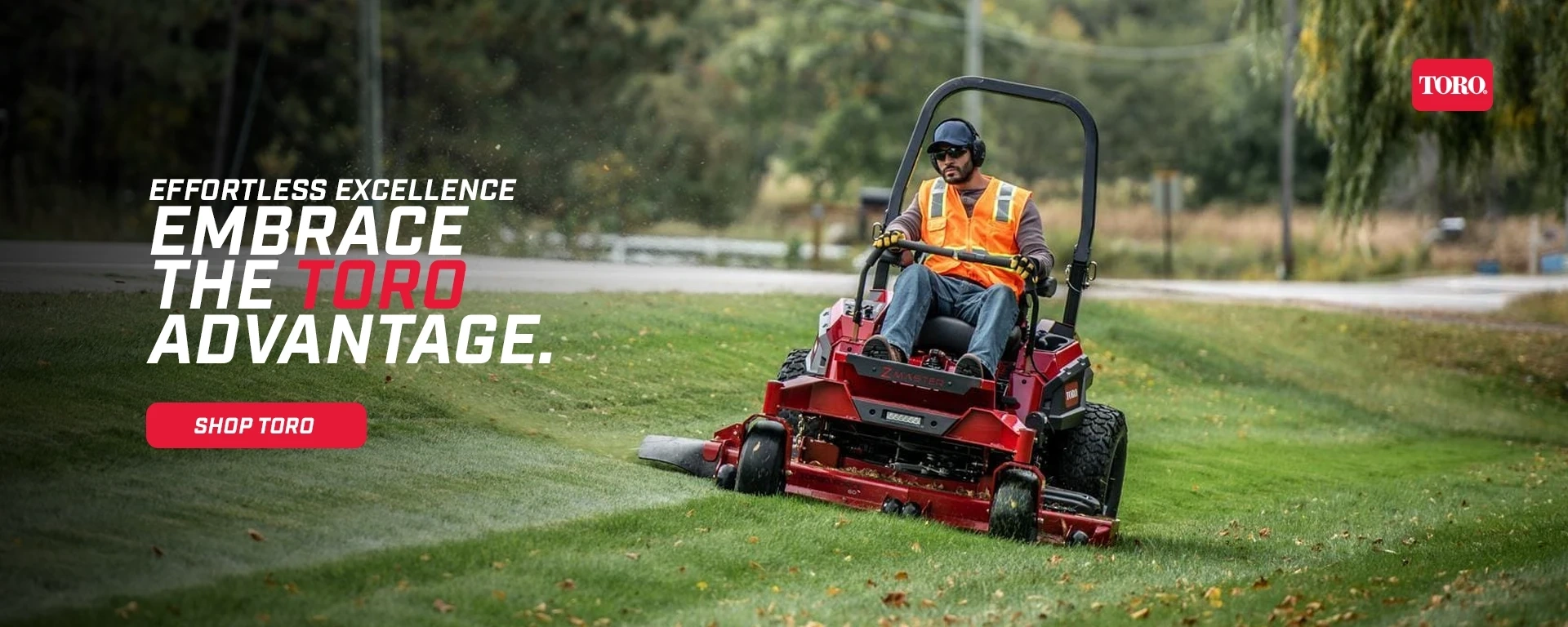 Effortless excellence - embrace the Toro advantage. alt