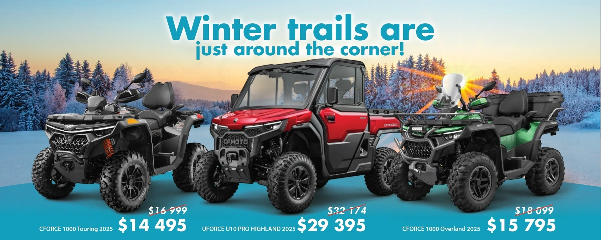 Winter Trails - CFMoto alt