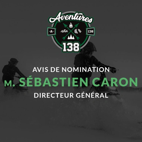 Avis de nomination - M. Sébastien Caron alt