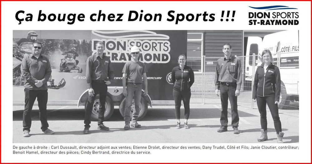 Toute une transformation pour Dion Sports ! alt