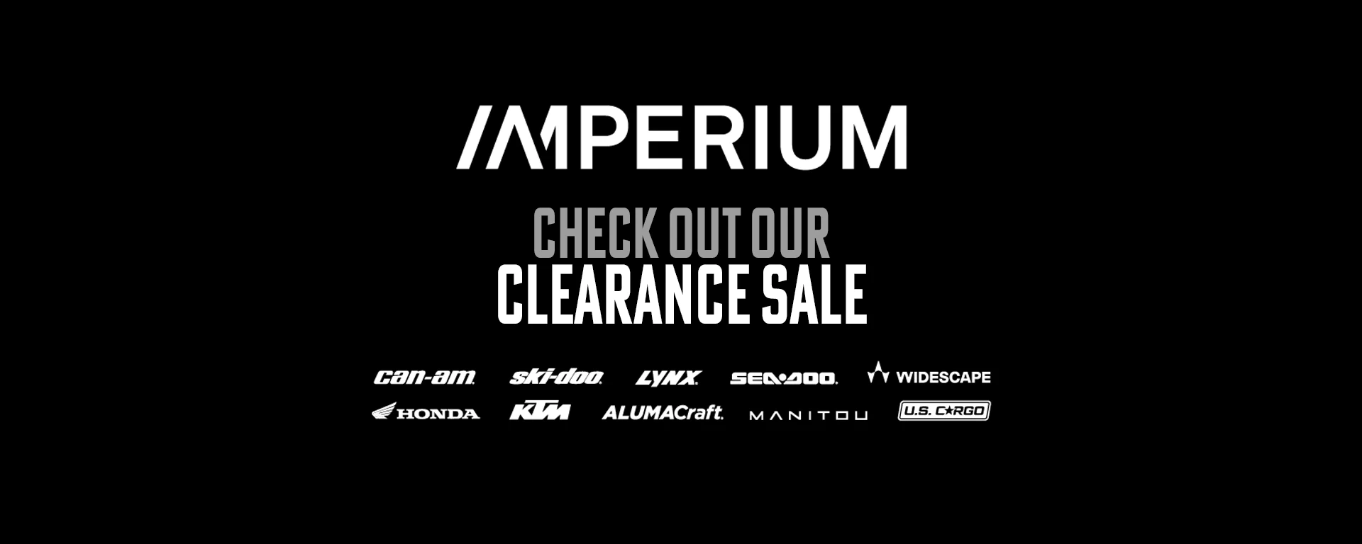 Check out our Clearance sale alt