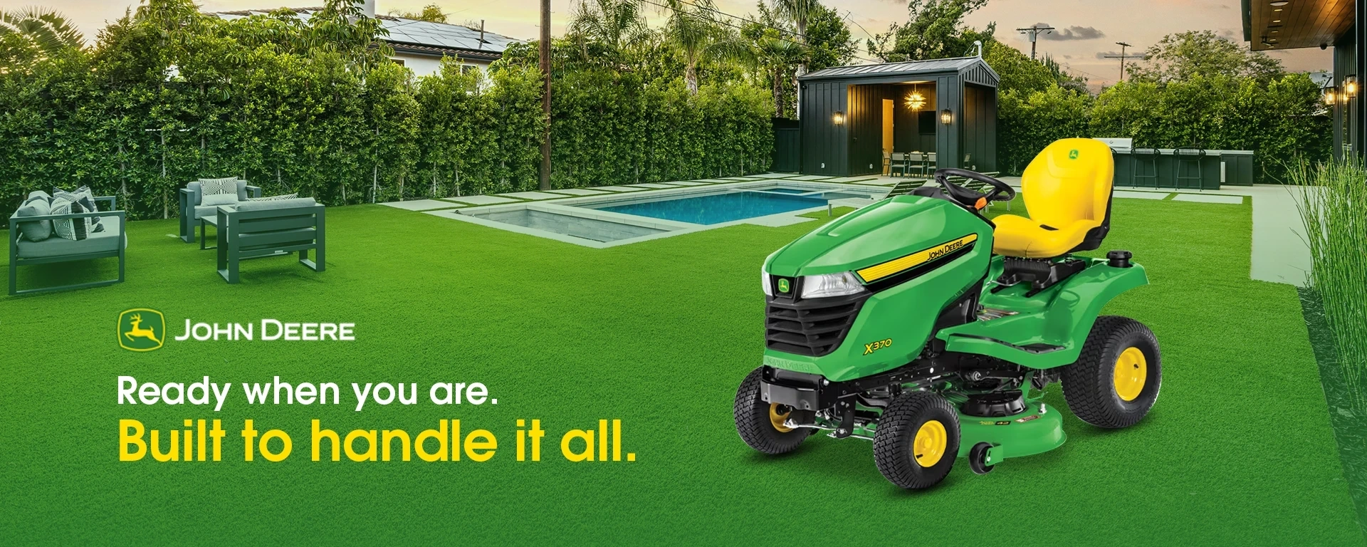 Ready when you are. Built to handle it all. alt