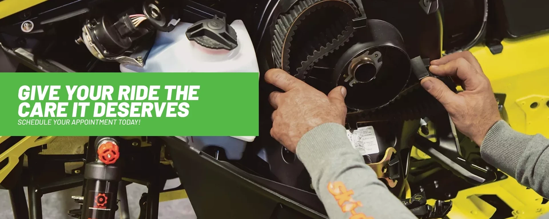 Give your ride the care it deserves schedule your appointment today! alt