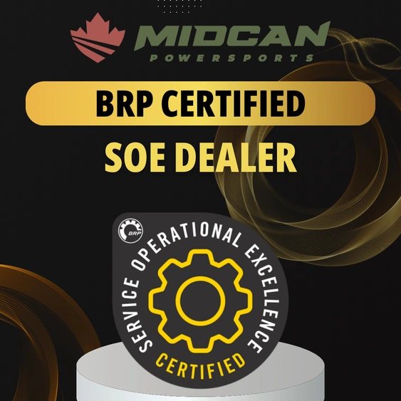 Midcan Powersports Achieves Service Operational Excellence (SOE) Dealer Certification alt